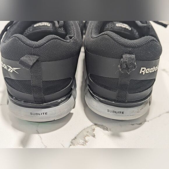 Reebok Sublite Cushion Work RB4041 Men Work safety Black 15 Wide sneakers shoe - Picture 10 of 11